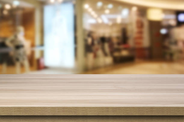 istock Defocused blur background of shopping mall 667824552