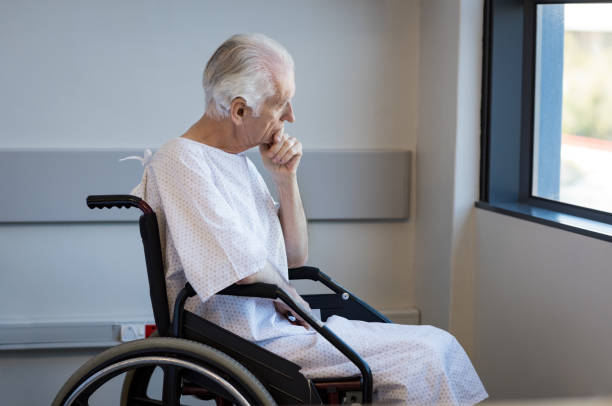 istock Disabled man on wheelchair 667832290