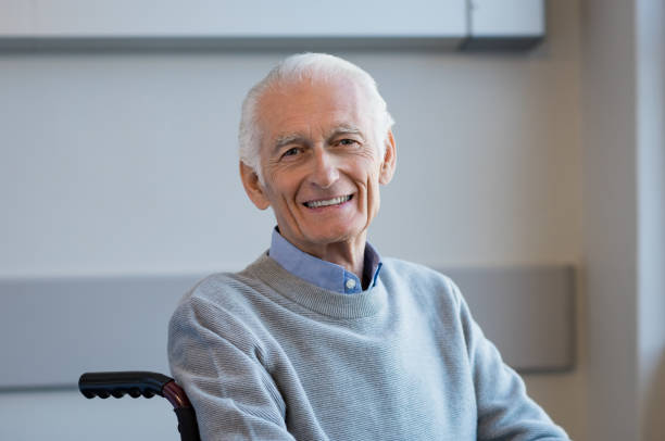 istock Senior man on wheelchair 667832292