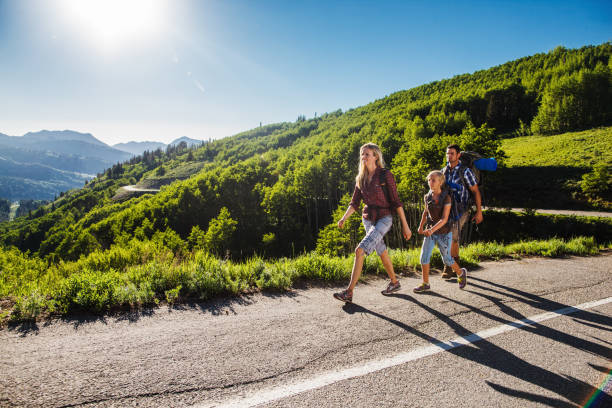 istock Family hiking 667834418