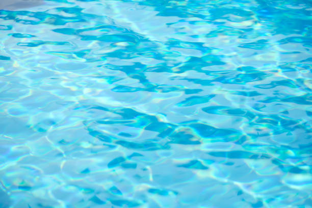 istock Abstract blurry background of water surface in swimming pool. 667836250