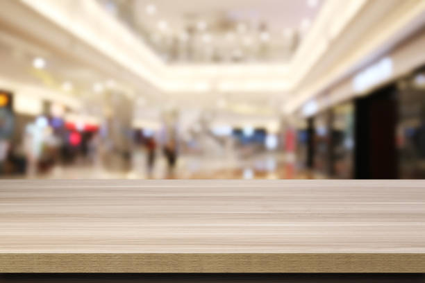 istock Defocused blur background of shopping mall 667841566