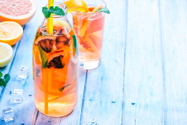 istock Detox water with citrus fruit 667854146
