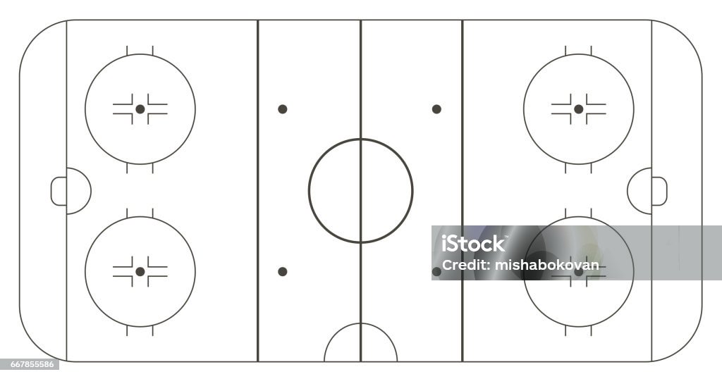 Hockey rink Ice hockey rink Cold Temperature stock vector