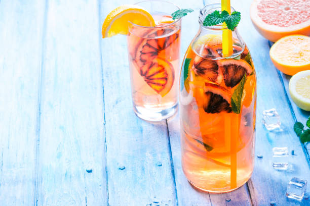 istock Detox water with citrus fruit 667855604