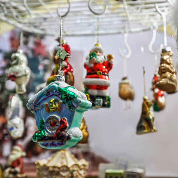 istock Xmas decoration on Vilnius Christmas Bazaar 667858558