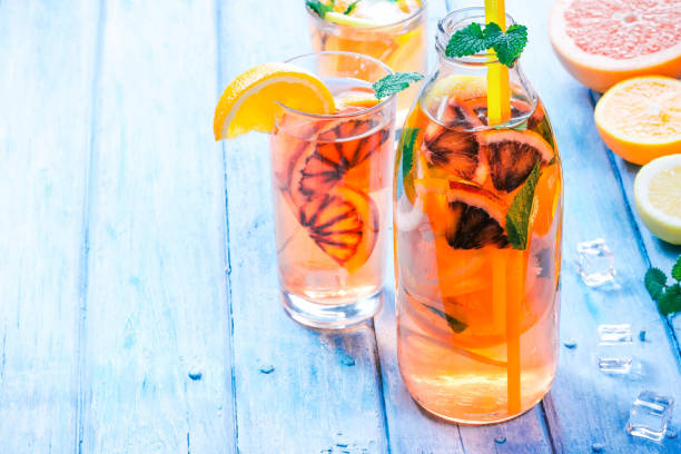 istock Detox water with citrus fruit 667858686