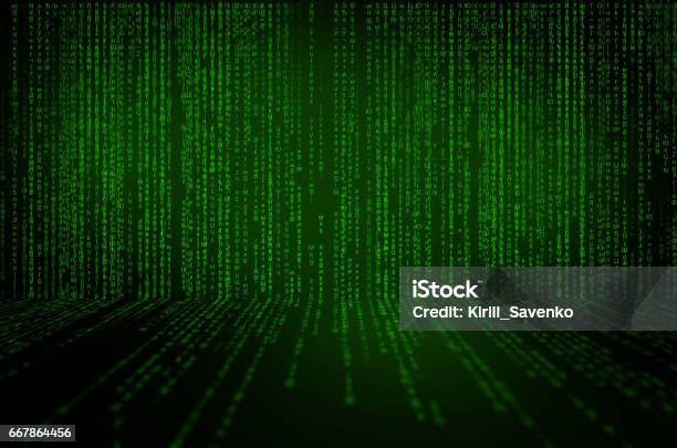 Abstract Technology Background Binary Computer Code Programming Coding ...