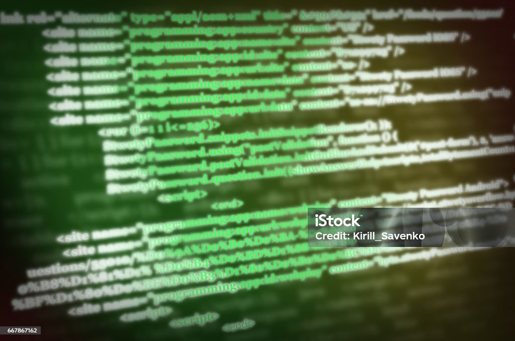 Software Development Software Source Code Programming Code Writing ...