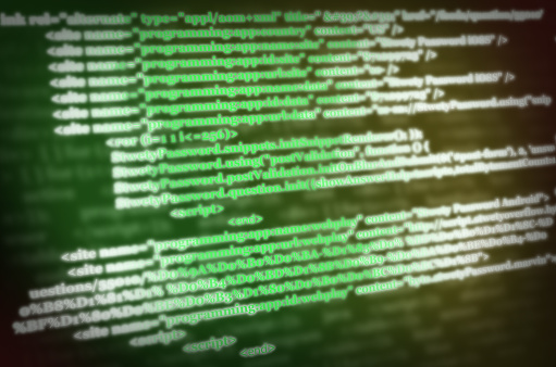 Software Development Software Source Code Programming Code Writing ...
