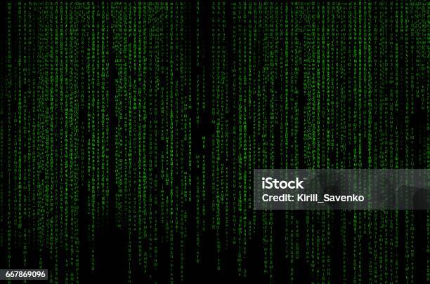 Abstract Technology Background Binary Computer Code Programming Coding ...