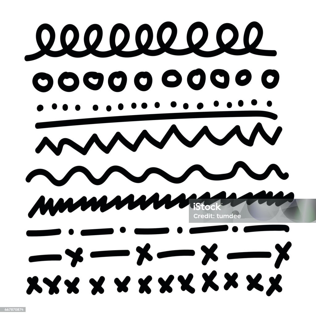 Hand Drawing Ink Hand Drawn Ink Sketch Stock Illustration - Download Image Now ...