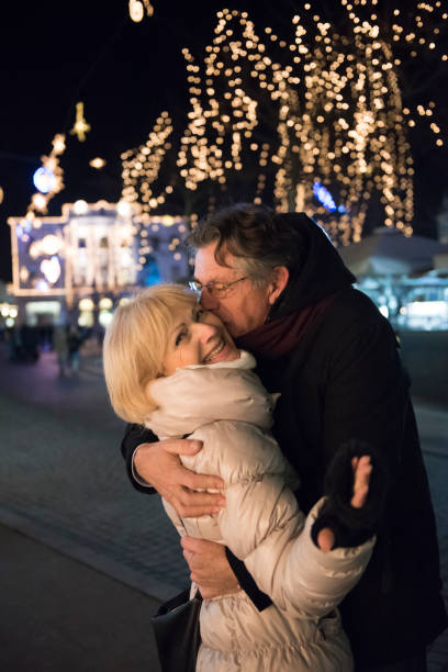 istock Mature couple celebrating Christmas 667931216