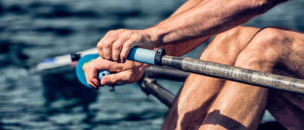 rower em ação - remo simples - fotografias e filmes do acervo