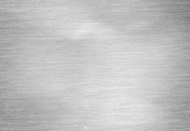istock Shiny silver white grey gray paper foil decorative 667997844
