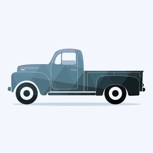 Cartoon Of A Old Farm Trucks Illustrations, Royalty-Free Vector Graphics &  Clip Art - iStock