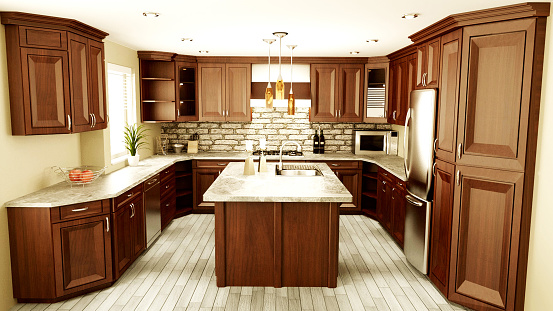 Traditional Kitchen Interior