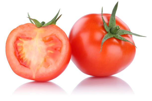 istock Tomatoes tomato sliced vegetable isolated 668050158