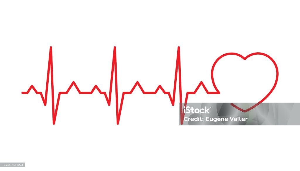 Cardiogram vector Cardiogram logo CPR stock vector