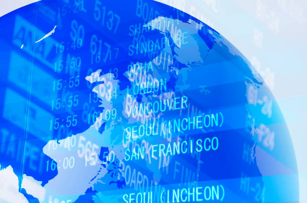 istock Globe and airport images 668061098