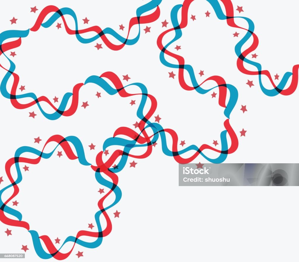 Wave Ribbon Pattern Background Stock Illustration - Download Image Now ...
