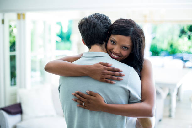istock Young couple embracing each other 668110628