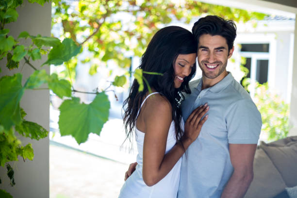 istock Young couple embracing each other 668110668
