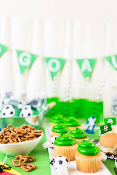 istock Kids football party 668120156
