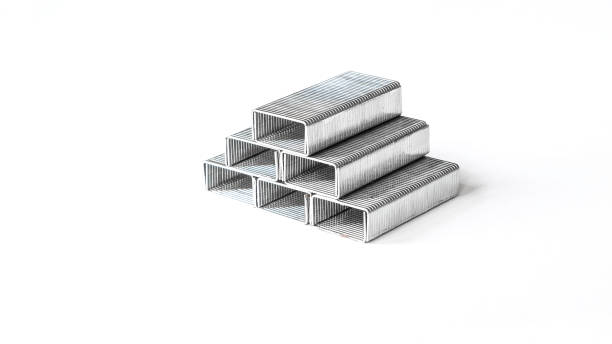istock Pile of Metal Staples 668133290