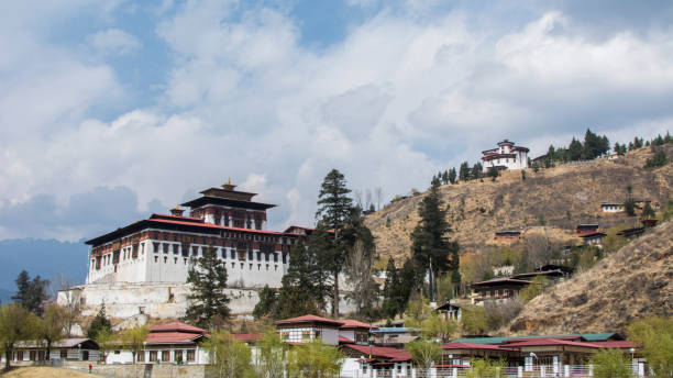 istock Beautiful view of Paro Dzong 668140458