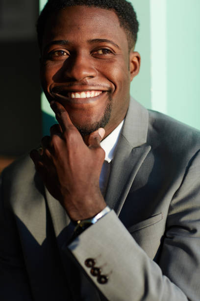 istock Smiling African-American Businessman 668168664