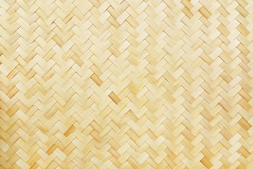 it is woven bamboo texture for background and design.