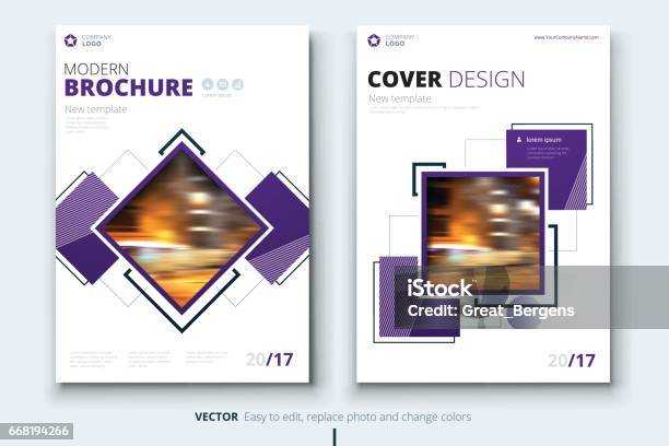 Corporate Business Annual Report Cover Brochure Or Flyer Design Leaflet Presentation Catalog With Abstract Geometric Background Modern Publication Poster Magazine Layout Template Stock Illustration - Download Image Now