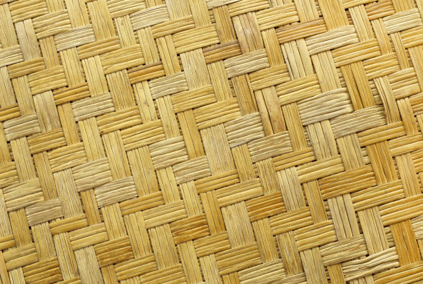 istock close up of old basketry bamboo texture 668200344