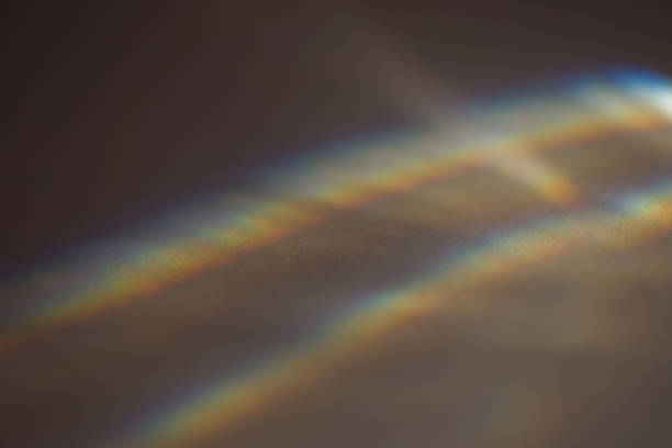 istock Light leaks just like Polar Aurora 668211734