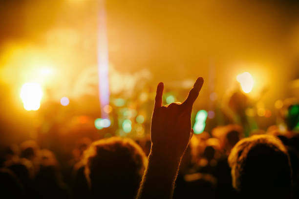 istock cheering crowd at a rock concert 668212350