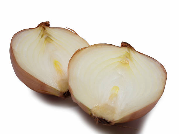 istock Ripe onion on a white background. 668212386