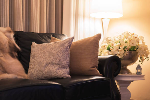 istock Luxurious Living Room Interior. 668214644