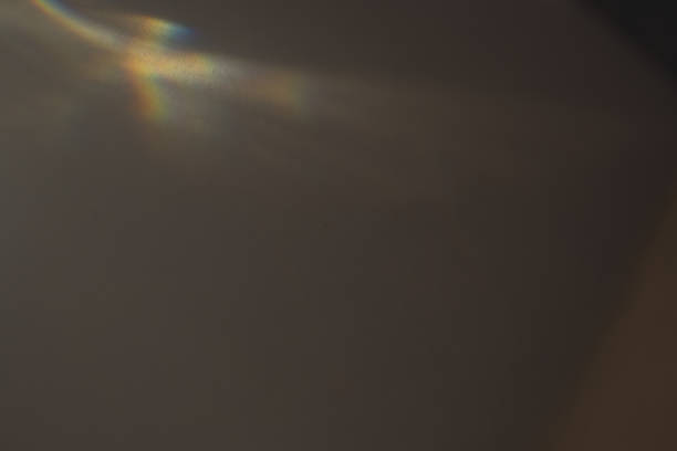 istock Light leaks just like Polar Aurora 668215294