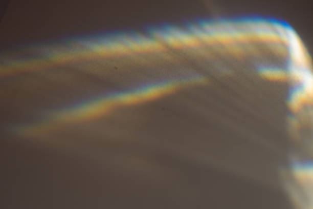 istock Light leaks just like Polar Aurora 668215390