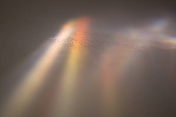 istock Light leaks just like Polar Aurora 668218786