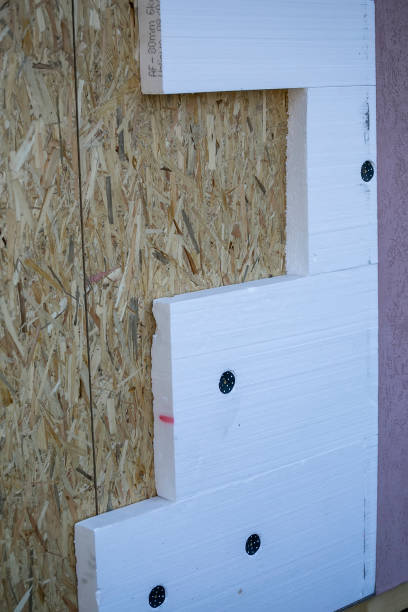 istock Montage house exterior wall insulation 668236384
