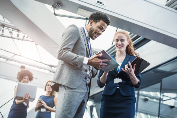 istock Business People at a Conference Event 668239148