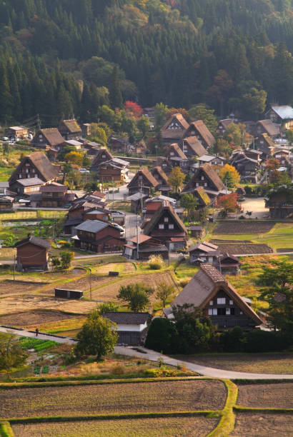 istock Shirakawago Ogi-machi village 668285676
