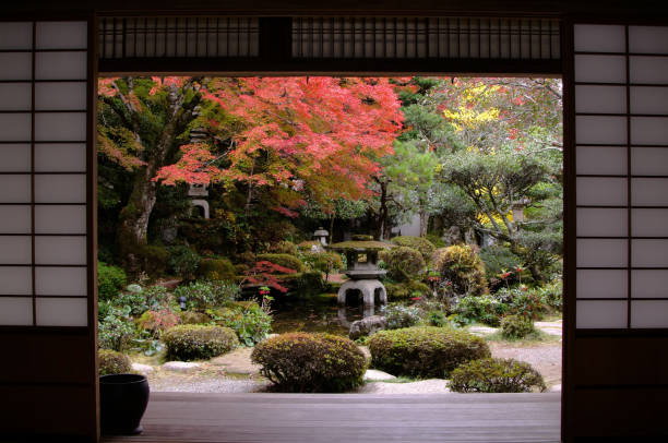 horike - jardín japonés fotografías e imágenes de stock