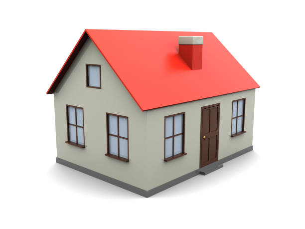 illustrations, cliparts, dessins animés et icônes de maison modèle - model home house home interior roof