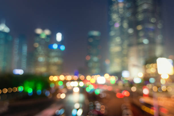 Defocused - Shanghai Pudong Cityscape