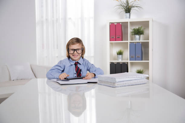 istock Young businessman in his 'office' 668295994