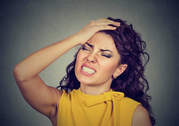 istock Regretful young woman made a mistake 668299814