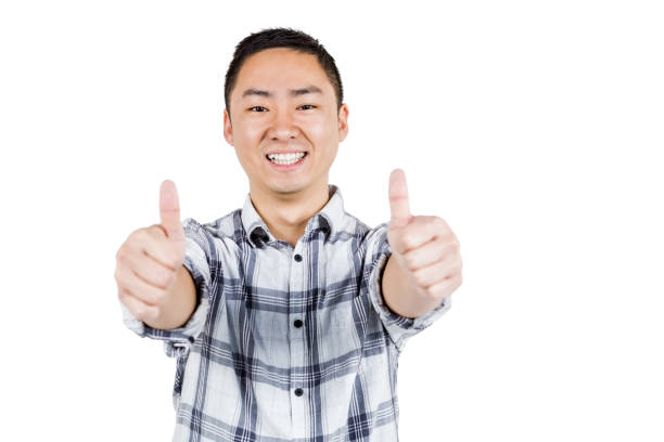 istock Happy man showing thumps up a 668340170